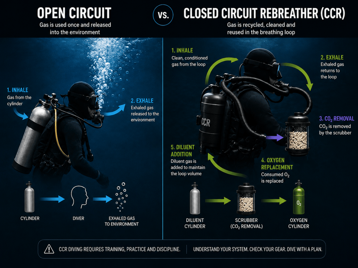 How does a CCR work / wie funktioniert ein rebreather / wie funktioniert ein rebreather