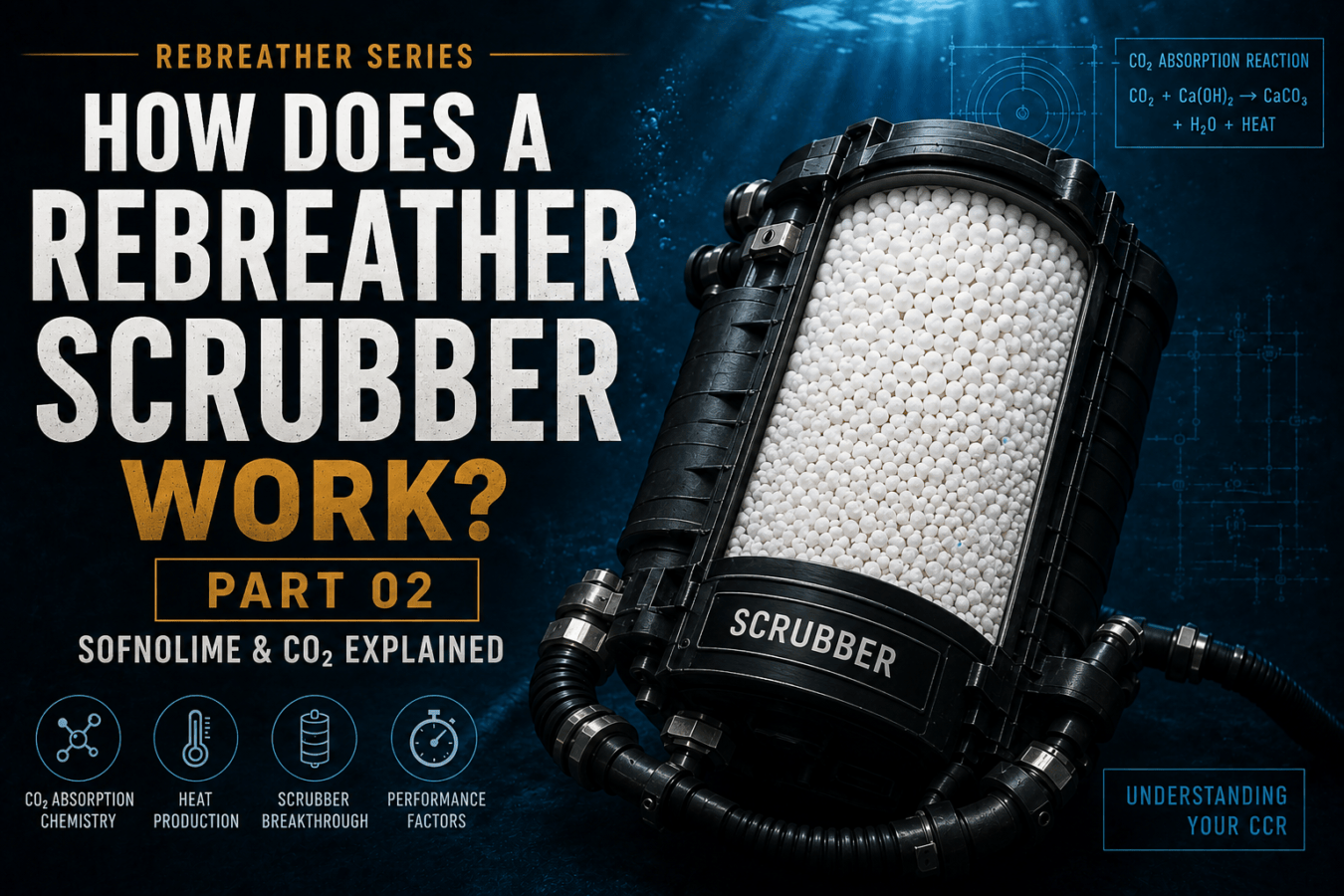 how does a ccr scrubber work